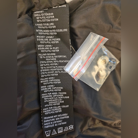 Nwt Arctic Expedition Marble Color Down Winter Snow Jacket Large - Picture 3 of 8